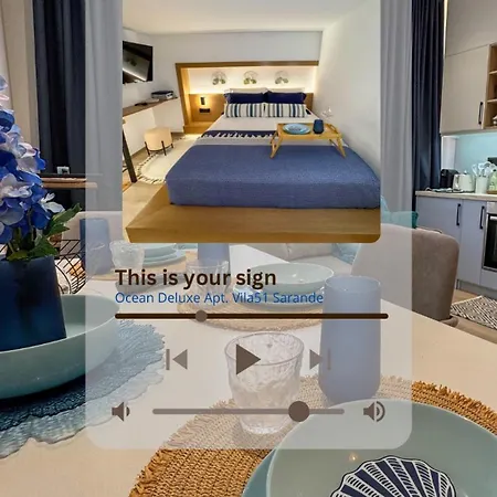 Apartment Vila51 Ocean Deluxe Sarande